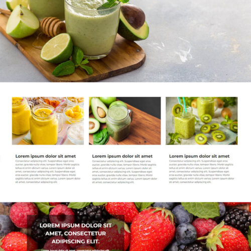 Juice Bar Website